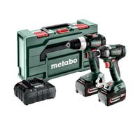Metabo Kit d'outils sans fil Metabo 2.8.4 18VBS 18 LT BL + SSD 18 LT 200 BL ; metaBOX 145 L Quantité:1