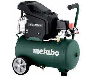 metabo Kompressor Basic 200‑24-80 l/min Füllleistung, 24 l Kesselgröße