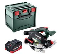 Metabo KS 18 LTX 57 BL Scie circulaire portative sans fil 18 V 57 mm + 1x batterie LiHD 5,5 Ah + Metabox - sans chargeur