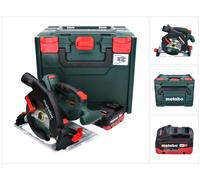 Metabo KS 18 LTX 57 Scie circulaire à main sans fil 165 mm 18V + 1x Batterie 5,5 Ah + Coffret metaBOX - sans chargeur