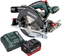 Metabo KS 18 LTX 57 Scie circulaire portative sans fil 18 V 165 mm + 1x batterie LiHD 5,5 Ah + chargeur