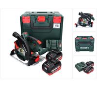 Metabo Scie circulaire sans fil KS 18 LTX 57 Ø165 mm 18 V 2x8,0 Ah Coffret MetaLoc 601857810