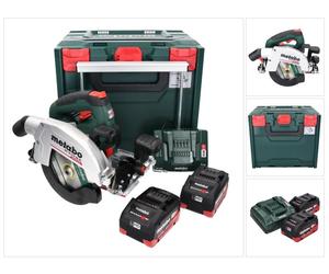 Metabo KS 18 LTX 66 BL Akku-Handkreissäge 18V 2x LiHD Ladegerät metaBOX 340