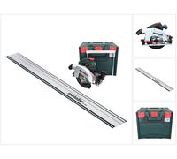 Metabo KS 18 LTX 66 BL Scie circulaire portative sans fil 18 V 165 mm + guide-chaîne + metaBOX - sans batterie, sans chargeur