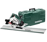 Metabo KS 55 FS Scie Circulaire Et Rail De Guidage (1600mm) Dans Un Boîtier - 1200W - 160mm