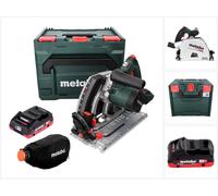 Metabo KT 18 LTX 66 BL Scie circulaire plongeante sans fil 18 V 165 mm + 1x Batterie 4.0 Ah + Coffret metaBOX - sans chargeur