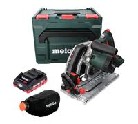 Metabo KT 18 LTX 66 BL Scie circulaire plongeante sans fil 18 V 165 mm + 1x Batterie 4.0 Ah + Coffret metaBOX - sans chargeur