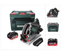 Metabo KT 18 LTX 66 BL Scie circulaire plongeante sans fil 18 V 165 mm + 1x Batterie 8.0 Ah + Coffret metaBOX - sans chargeur