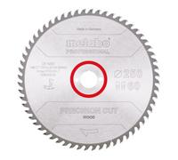 Metabo - Lame de scie circulaire à bois 250x30 mm, 60 dents 628049000