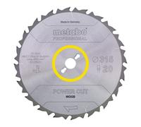 Metabo Lame de scie circulaire HW/CT 315 x 30 x 2,8/1,8, nombre de dents 20, denture plate, angle d'attaque 22° metabo Quantité:1