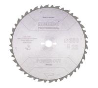 Metabo Lame de scie circulaire HW/CT 350 x 30 x 2,8/1,8, nombre de dents 22, denture plate, angle d'attaque 22° metabo Quantité:1