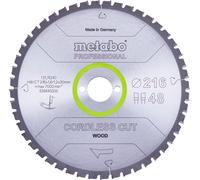 METABO Lame de scie "cordless cut wood - professional", 216x1,8/1,2x30 Z48 WZ 5°neg (628445000)