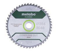 Metabo Lame de scie Metabo « cordless cut wood - classic », 254x2,2/1,6x30 Z48 WZ 5° (628690000) Quantité:1