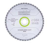 Metabo Lame de scie Metabo « cordless cut wood - professional », 254x2,2/1,6x30 Z48 WZ 5°nég (628692000) Quantité:1