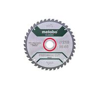 Metabo Lame de scie ""Precision cut - Classic"", 216x2,4/1,8x30 Z40 WZ 5°neg - 628652000