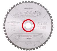Metabo Panneaux MDF/Particules/Contreplaqué – KS 254 Plus – 25,4 cm – 1,8–2,4 mm