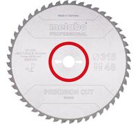 Metabo Lame de scie circulaire de précision 628057000 HW/CT 315 x 30 mm 48 dents 2,8/1,8 mm Bois/MDF