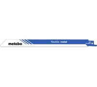 Metabo Lames "Flexible metal" 5 pour scies sabres 225 x 0,9 mm 631493000
