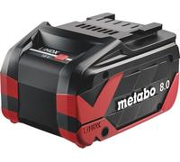 Metabo Pack d'accumulateurs LiHDX 18 V 8,0 Ah CAS Li-Ion (624975000)