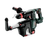 Metabo Marteau combiné sans fil Metabo KH 18 LTX 28 BL Q Set ISAavec système d'aspiration des poussières intégré et mandrin interchangeable Metabo Quick ; metaBOX 185 XL Quantité:1