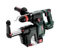 Metabo Marteau combiné sans fil Metabo KH 18 LTX BL 24 Q Set ISAavec système d'aspiration des poussières intégré et mandrin interchangeable Metabo Quick ; metaBOX 185 XL Quantité:1