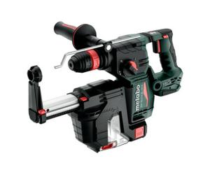 Metabo Marteau combiné sans fil Metabo KH 18 LTX BL 24 Q Set ISAavec système d'aspiration des poussières intégré et mandrin interchangeable Metabo Quick ; metaBOX 185 XL Quantité:1