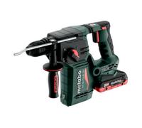 Metabo Marteau combiné sans fil Metabo KH 18 LTX BL 24metaBOX 165 L ; 18V 2x4Ah LiHD + ASC 55 Quantité:1