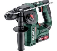 Metabo Marteau perforateur sans fil PowerMaxx BH 12 BL 16 metaBOX 145 ; 12V 2x2Ah Li-Power + SC 30