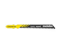 Metabo Metabo 5 Lames de scie sauteuse série bois classique 74/ 3,0 mm HCS Quantité:5