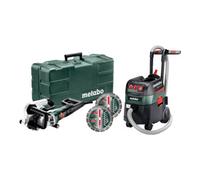 Metabo Metabo Fraiseuse de maçonnerie MFE 40 + Aspirateur universel ASR 35 L ACP Set + 2 disques à tronçonner diamantés Classic UC ; coffret plastique Quantité:1