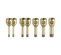Metabo Metabo Jeu de couronnes diamantées pour carrelage "Dry", 7 pièces, M14 Quantité:1