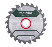 Metabo Metabo Lame de scie "precision cut wood - classic", 190x2,0/1,4x30 Z24 WZ 15° /B Quantité:1