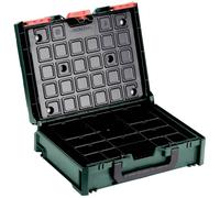 Metabo metaBOX 118 Organizer 626897000 Mallette pour matériels électroportatifs ABS vert, noir (l x H x P) 396 x 118 x 296 mm