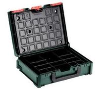 metaBOX 118 Organizer 626897000 Mallette pour matériels électroportatifs ABS vert, noir (l x H x P) 396 x 118 x 296 mm