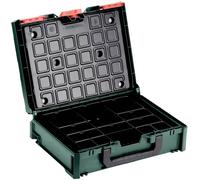 Metabo metaBOX 118 Organizer 626897000 Mallette pour matériels électroportatifs ABS vert, noir (l x H x P) 396 x 118 x 296 mm