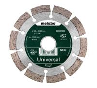 Metabo Meule de tronçonnage diamantée 125x22,23mm, « SP-U », Universal « SP », blister (624296000) Quantité:1