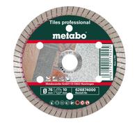 Metabo Meule de tronçonnage diamantée, 76x10,0mm, « TP », Carrelage « professional » (626874000) Quantité:1
