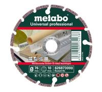 Metabo Meule de tronçonnage diamantée, 76x10,0mm, UP, Universal « professional » (626873000) Quantité:1