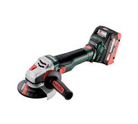 Metabo - Meuleuse d'angle sans fil 18V 125 mm, 2 batteries 5,5 Ah LiHD, chargeur 601730660