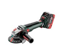 Metabo - Meuleuse d'angle sans fil 18V 125 mm, 2 batteries 5,5 Ah LiHD, chargeur 613057660