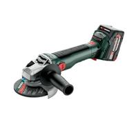 Metabo Meuleuse d'angle sans fil Metabo W 18 LT BL 11-125, metaBOX 165 L ; 18V 2x4Ah Li-Power + ASC 55 Quantité:1
