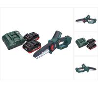 Metabo MS 18 LTX 15 scie sans fil 18 V 15 cm 5 m/s + 2x batterie 4,0 Ah + chargeur