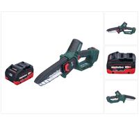 Metabo MS 18 LTX 15 Trononneuse sans fil 18 V 15 cm 5 m/s + 1x accu 5,5 Ah - sans chargeur gert