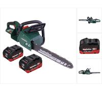Metabo MS 36-18 LTX BL 40 Trononneuse d'elagage sans fil 36 V ( 2x 18 V ) 40 cm 22 m/s sans balais + 2x batterie 10,0 Ah - sans chargeur