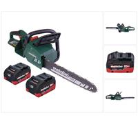 Metabo MS 36-18 LTX BL 40 Trononneuse d'elagage sans fil 36 V ( 2x 18 V ) 40 cm 22 m/s sans balais + 2x batterie 5,5 Ah - sans chargeur