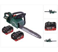 Metabo MS 36-18 LTX BL 40 Trononneuse d'elagage sans fil 36 V ( 2x 18 V ) 40 cm 22 m/s sans balais + 2x batterie 8,0 Ah - sans chargeur