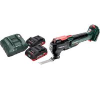 Metabo MT 18 LTX BL QSL Outil multifonction sans fil 18 V Brushless Starlock Plus + 2x batterie LiHD 4,0 Ah + chargeur