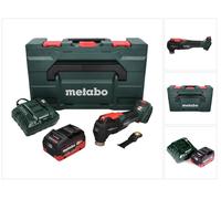 Metabo MT 18 LTX BL QSL Outil multifonction sans fil 18 V sans balais Starlock Plus + 1x Batterie 5,5 Ah + Chargeur + Coffret metaBOX