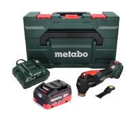 Metabo MT 18 LTX BL QSL Outil multifonction sans fil 18 V sans balais Starlock Plus + 1x Batterie 8,0 Ah + Chargeur + Coffret metaBOX
