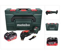 Metabo MT 18 LTX BL QSL Outil multifonction sans fil 18 V sans balais Starlock Plus + 1x Batterie 8,0 Ah + Coffret metaBOX - sans chargeur